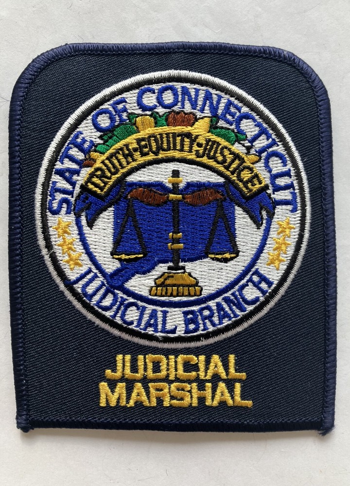 Obsolete State of Connecticut Judicial Marshal patch