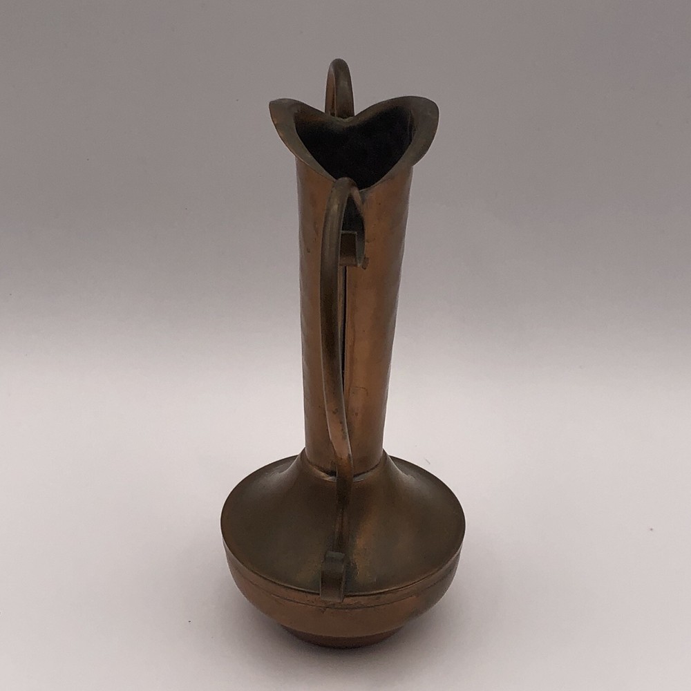 Gregorian Copper Dual Handle Vase