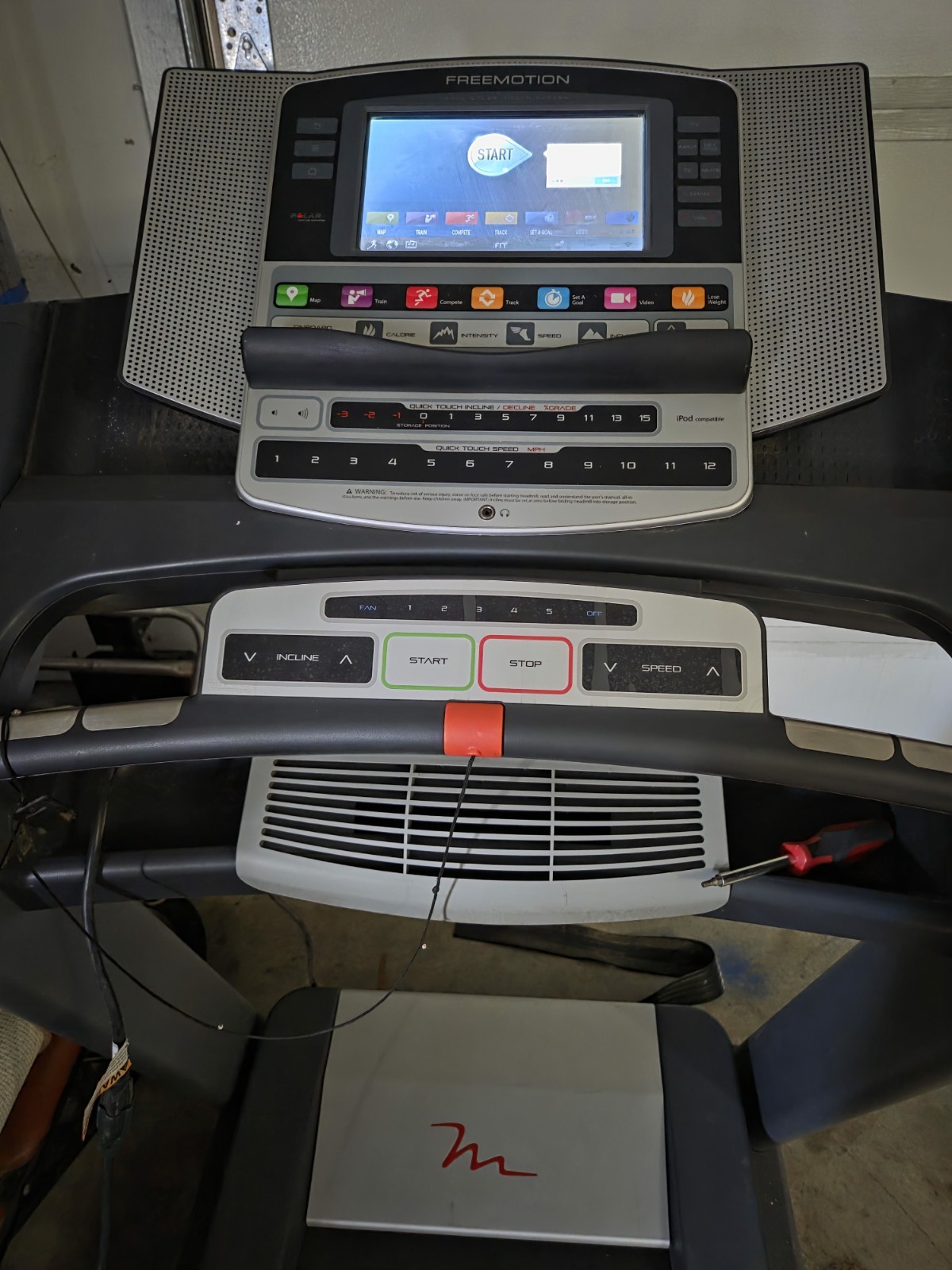 Free Motion Treadmill.