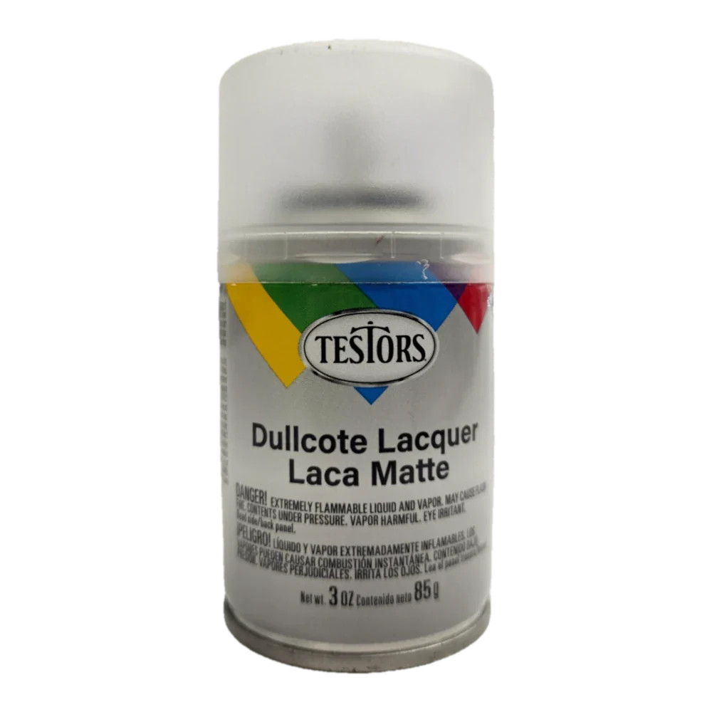 Testors - Spray Lacquer Dullcote 3oz