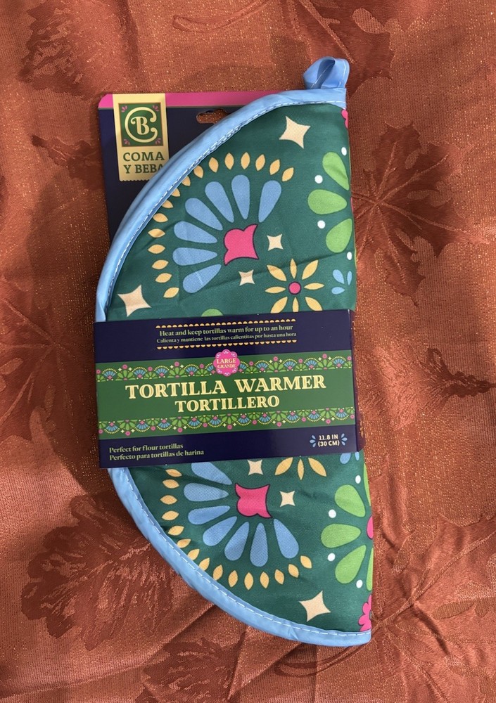 Tortilla Warmer by Coma Y Beba Microwave Warmer Pouch NEW!