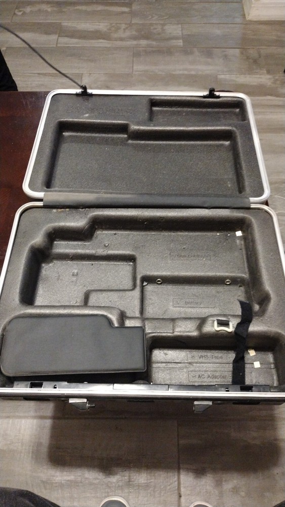 vintage record camera