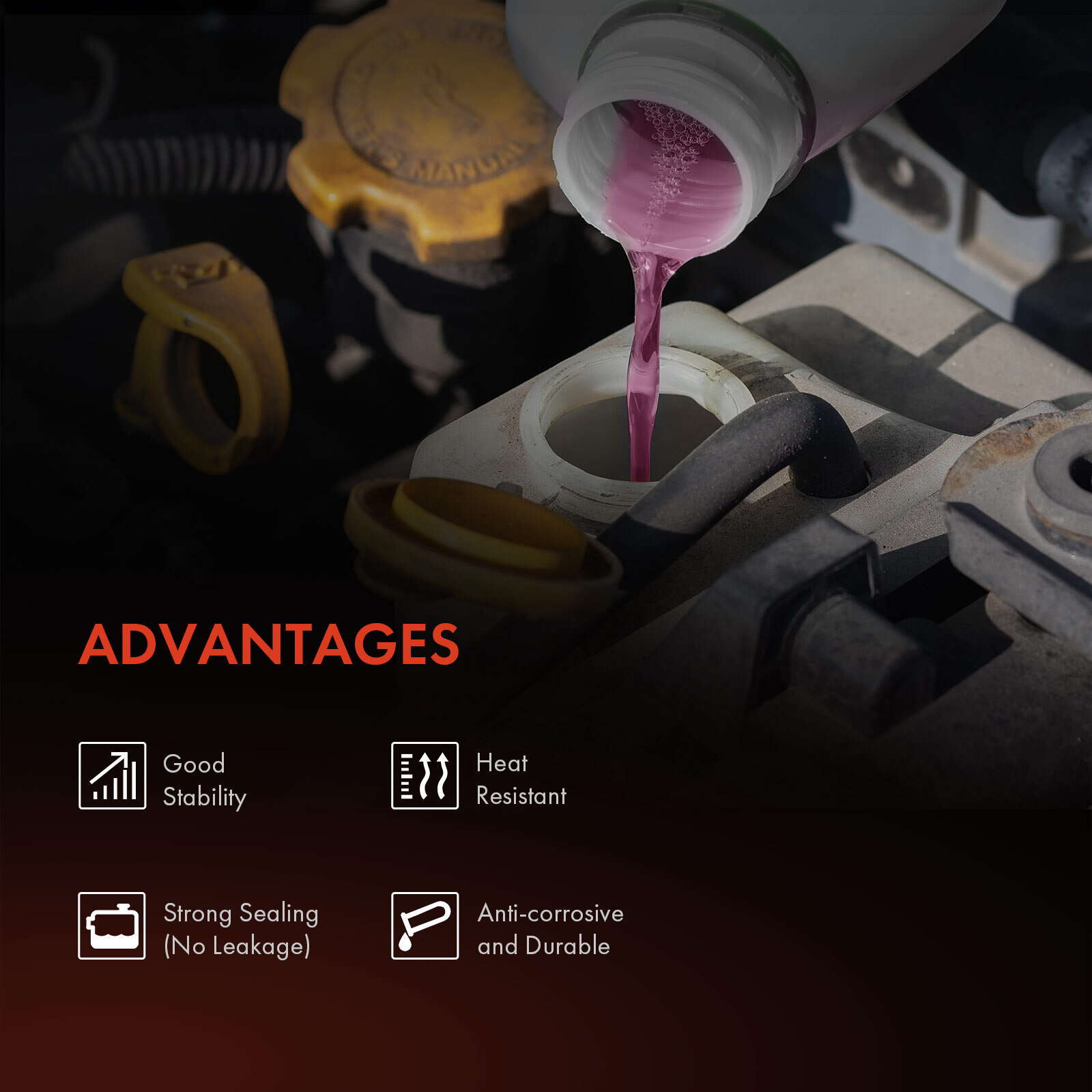 Overflow Coolant Reservoir Expansion tank with Sensor & Cap for BMW E46 E83 E53