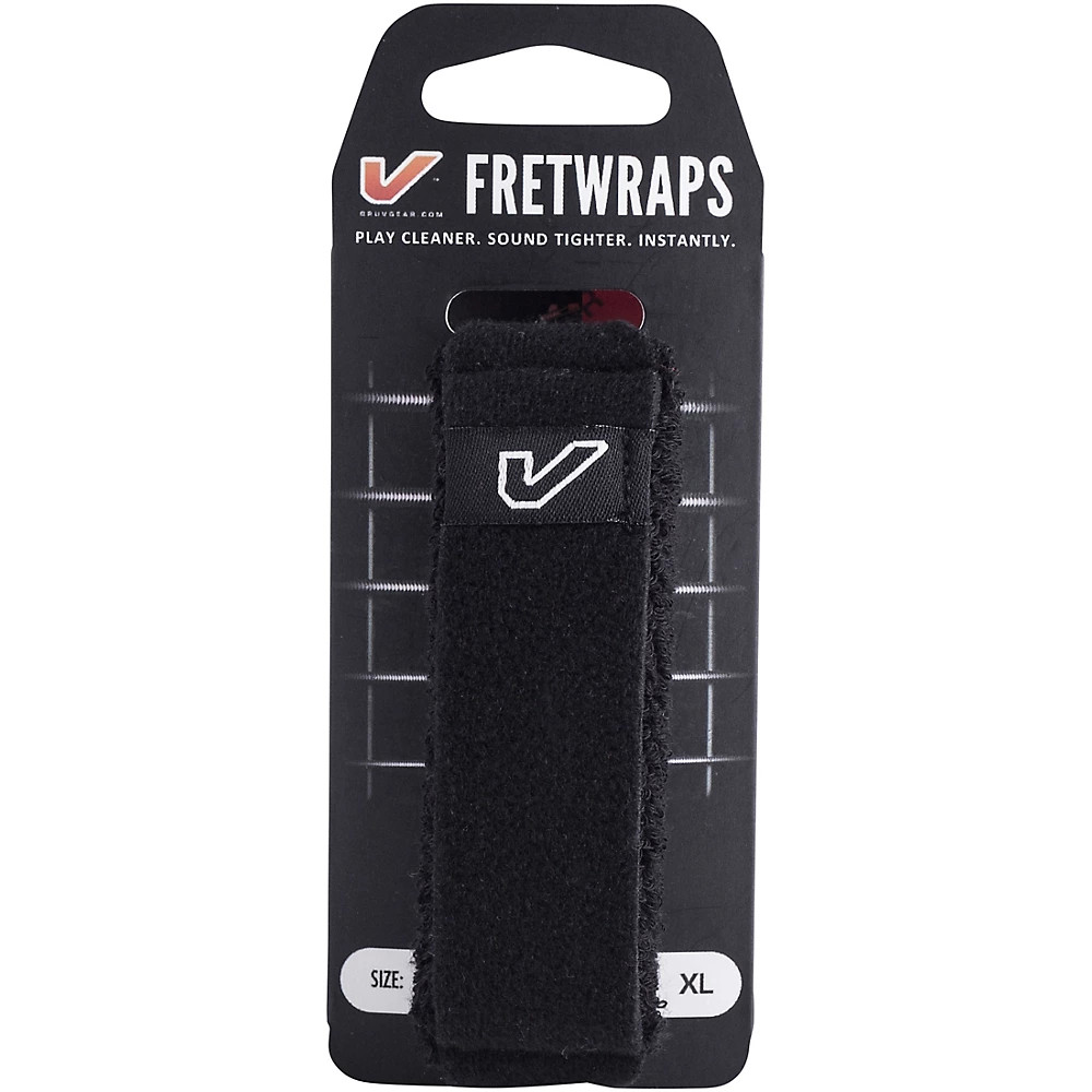 Gruv Gear FretWraps String Muters 1-Pack Black Extra Large