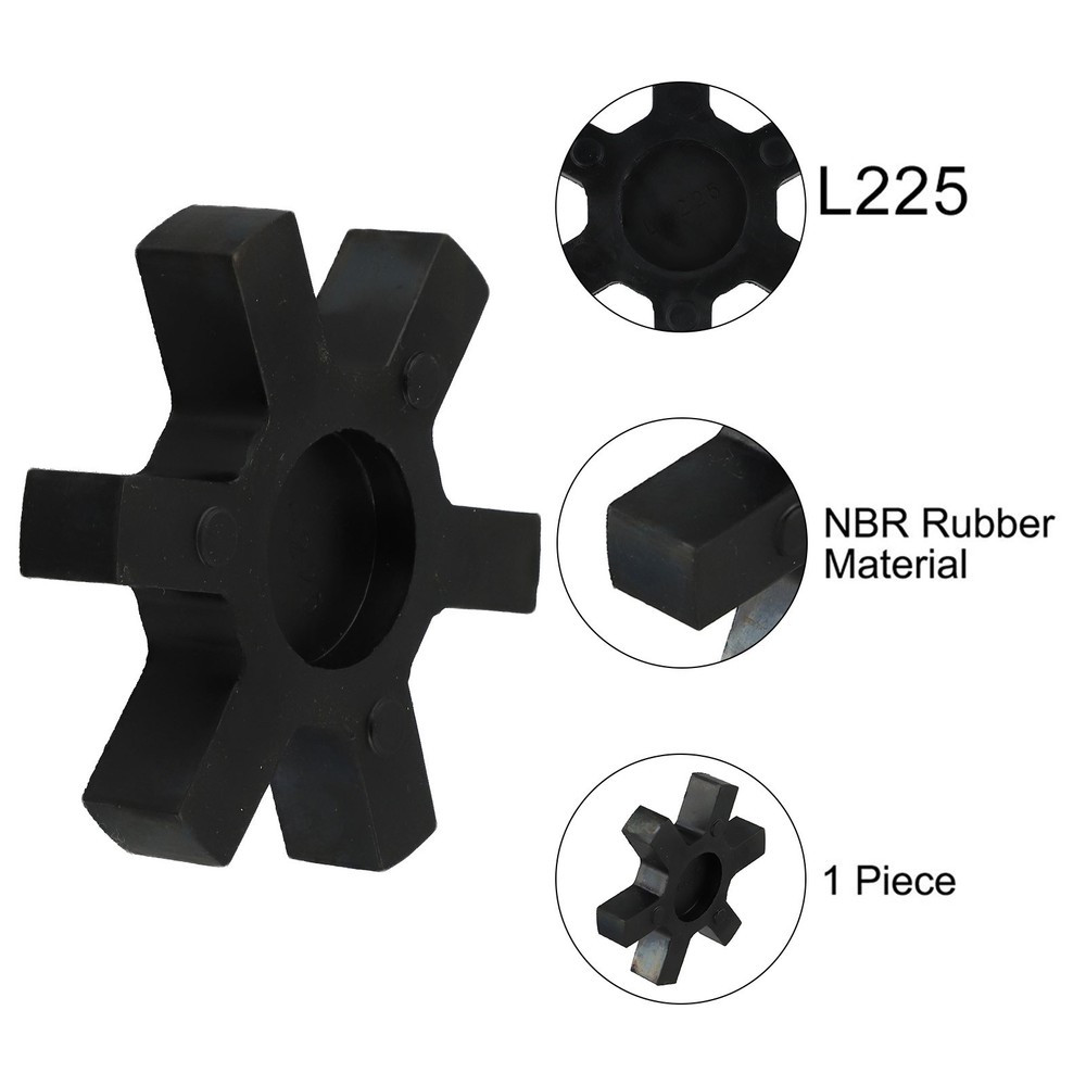 Jaw Coupling Insert Reliable Performance Torsional Rigidity Urethane Material