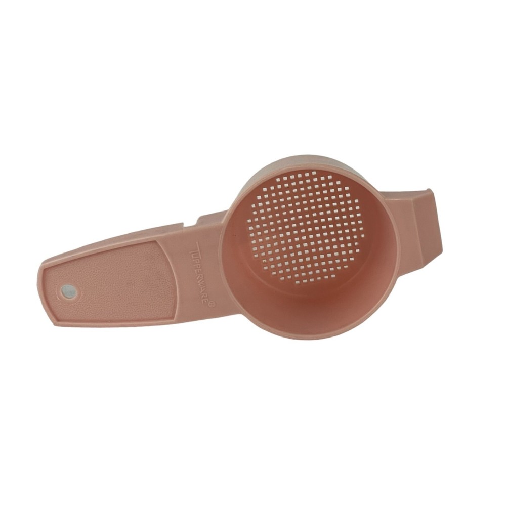 Tupperware Mini Sifter Strainer #879 Light Pink Small Tea Strainer