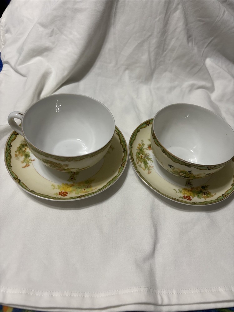 Empress Woodmere 2 CUPS & 2 SAUCERS