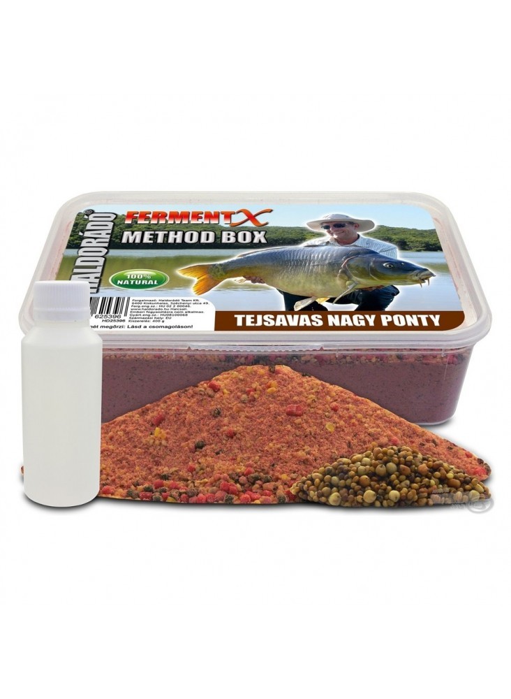 Haldorado FermentX Method Box 400g - Big Carp