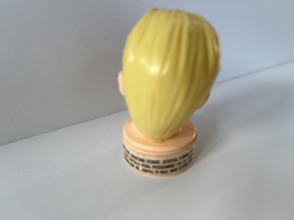 Rare Vintage 1987 Max Headroom Plastic Candy Dispenser (empty)