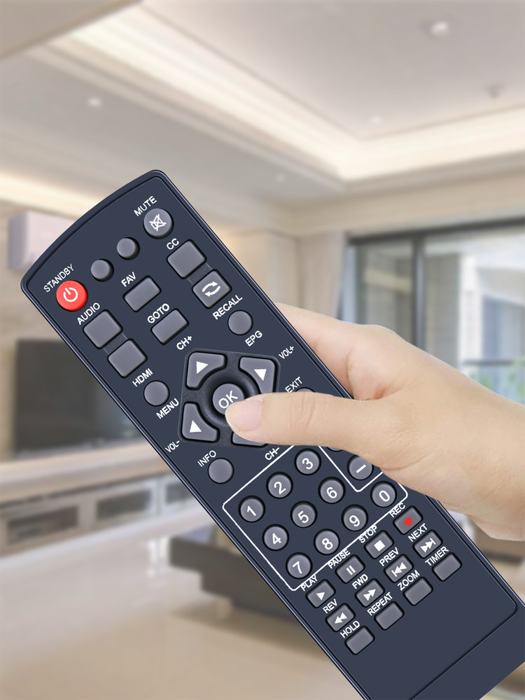 Remote Control For Ematic AT103B Digital TV Converter Box