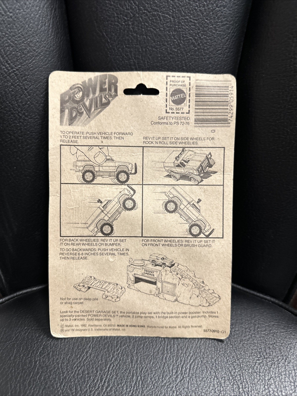 Vintage Mattel Power Devils Toyota Muscler 1982 - NIP!