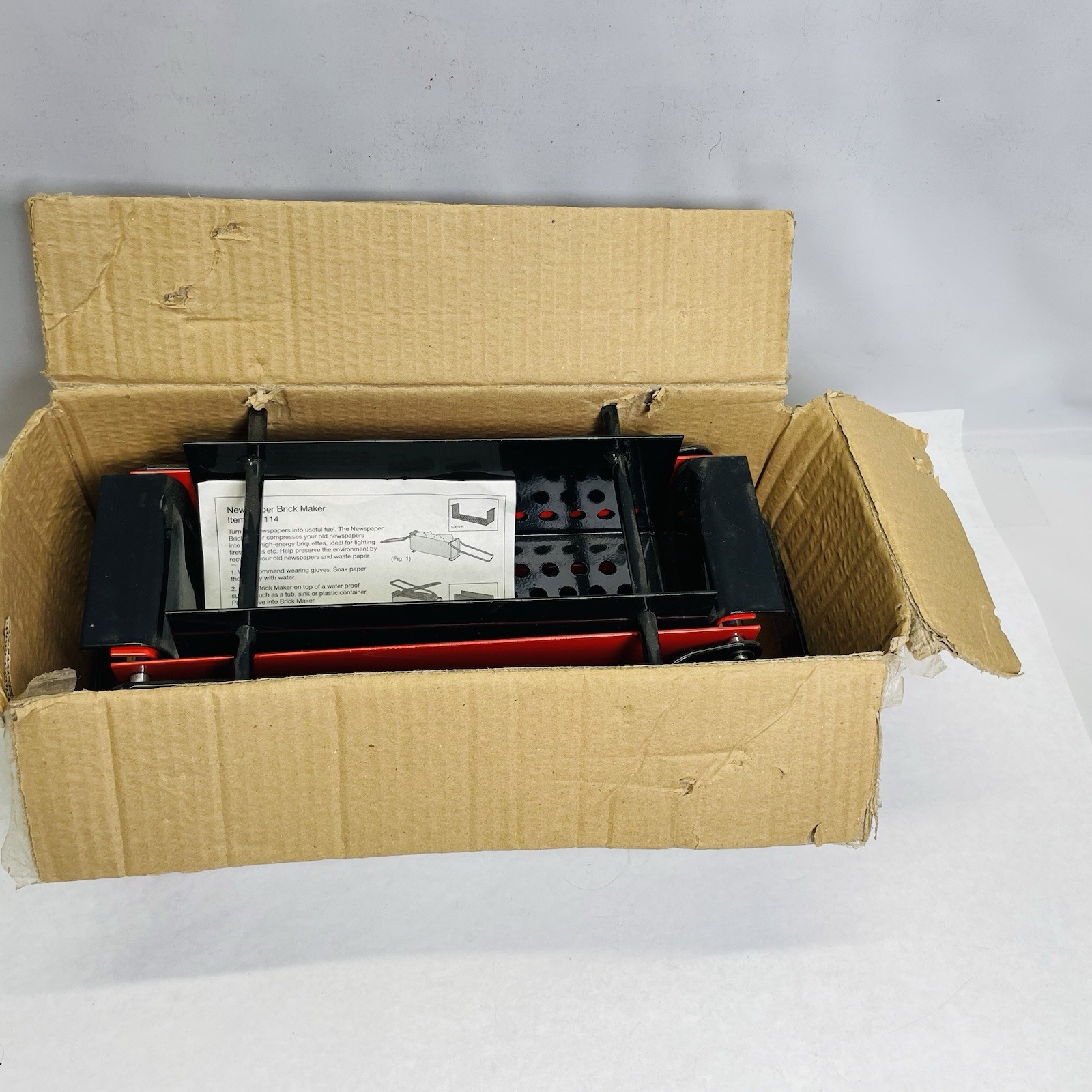 Newspaper Briquette Maker, Brick Maker, Waste Paper Brick Maker New 47114