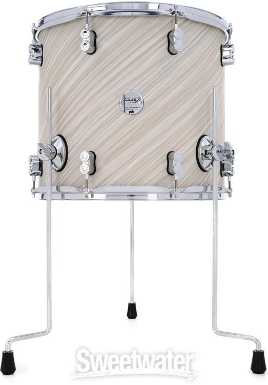 PDP Concept Maple 5-piece Shell Pack - Twisted Ivory