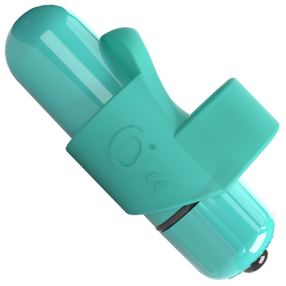 Silicone Fingertip Bullet Vibrator Powerful Multi-speed Teaser Stimulator