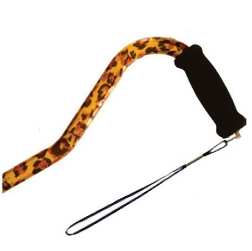 Alex Orthopedics Offset Cane Leopard- MP-10922