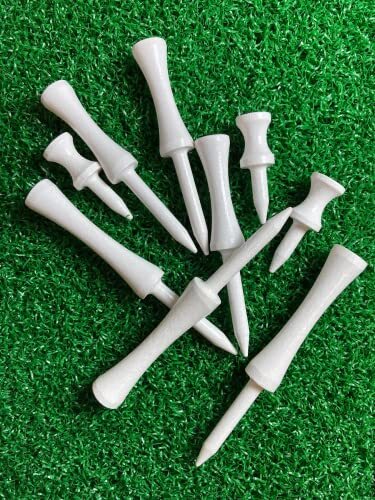 Pride Step Tee 3-1/4 Inch 30 Count White Golf Tees
