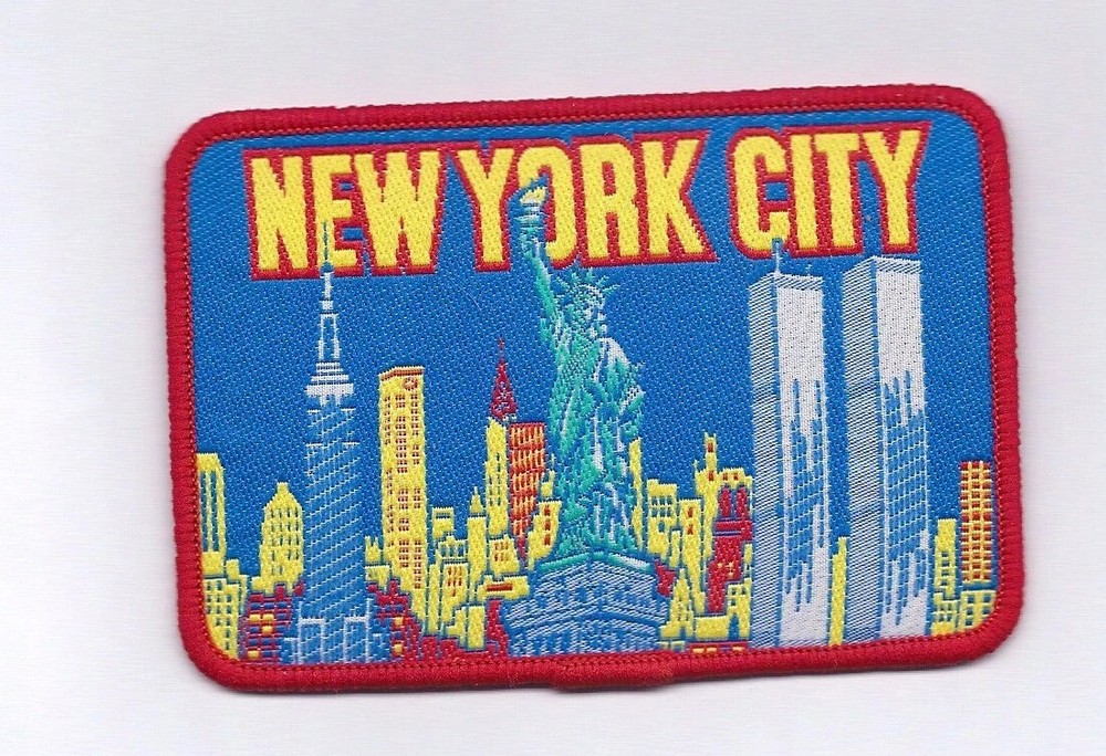 Vintage New York City Patch Skyline Patch