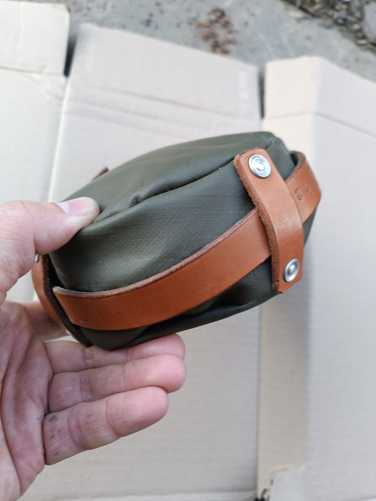 Original Swiss Medic WATER BOTTLE Canteen Flask aluminum 1972