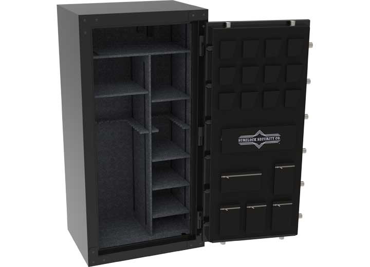 SureLock 8598782 Rugged 44 Gun & Home Safe - Black