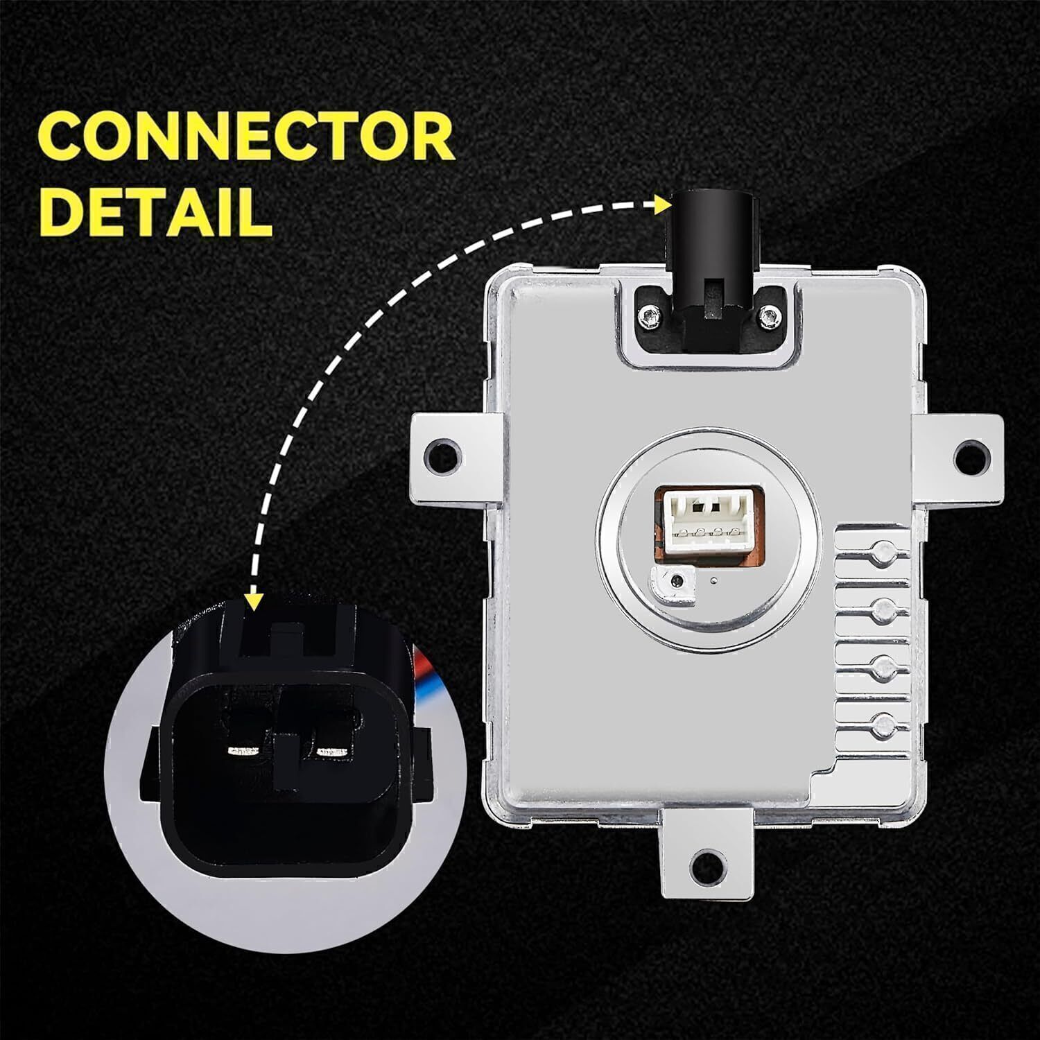 Xenon HID Headlight Ballast Unit Assembly with Igniter D2S Bulb For Acura TL TSX