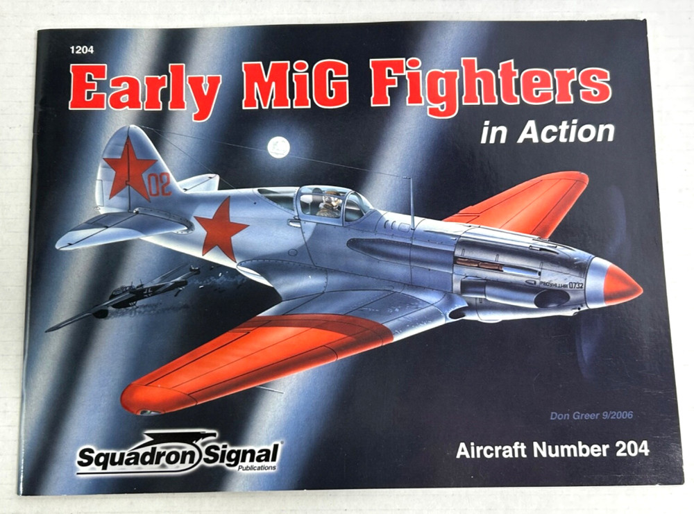 Early MIG Fighters In Action Book