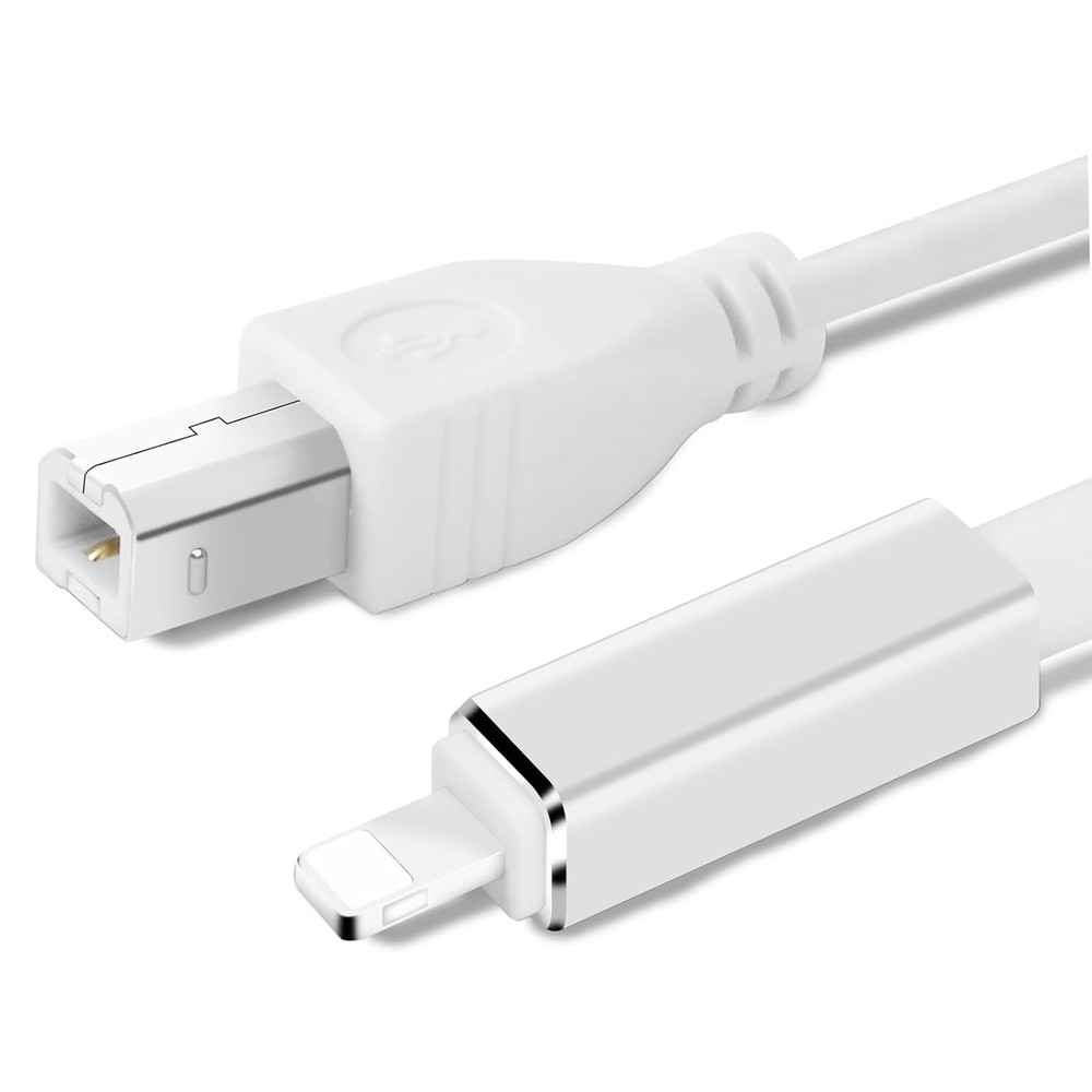 Lightnning to USB 2.0 OTG Cable Type B Midi 5Ft Lighting Cable...