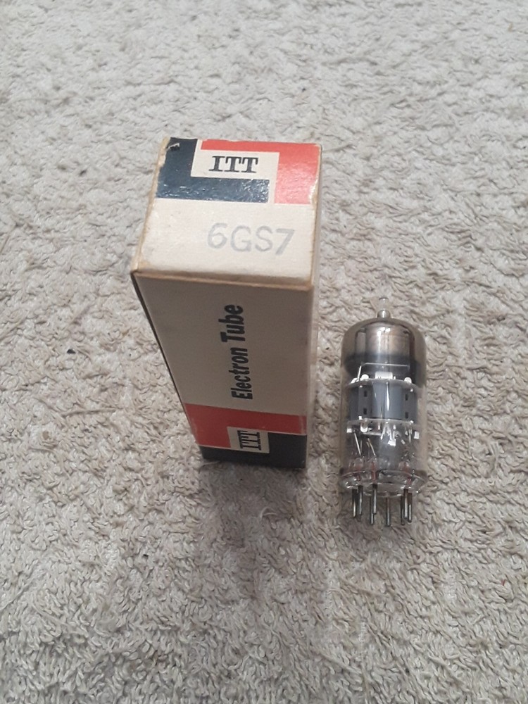 NOS ITT 6GS7 Vacuum Tube