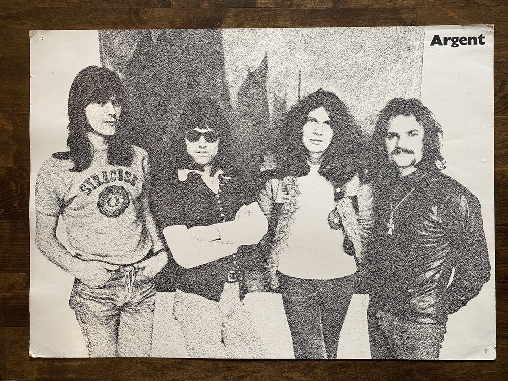 Poster Argent Promo 1970's Epic (F)