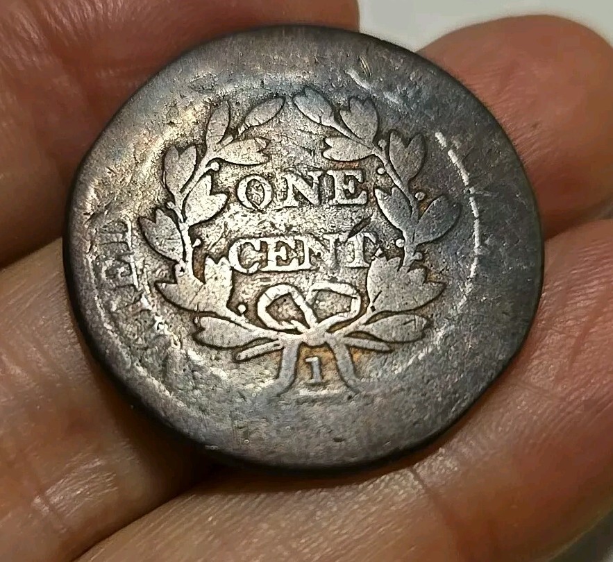 1803 U.S. Liberty Draped Bust Large One Cent Coin Circulated