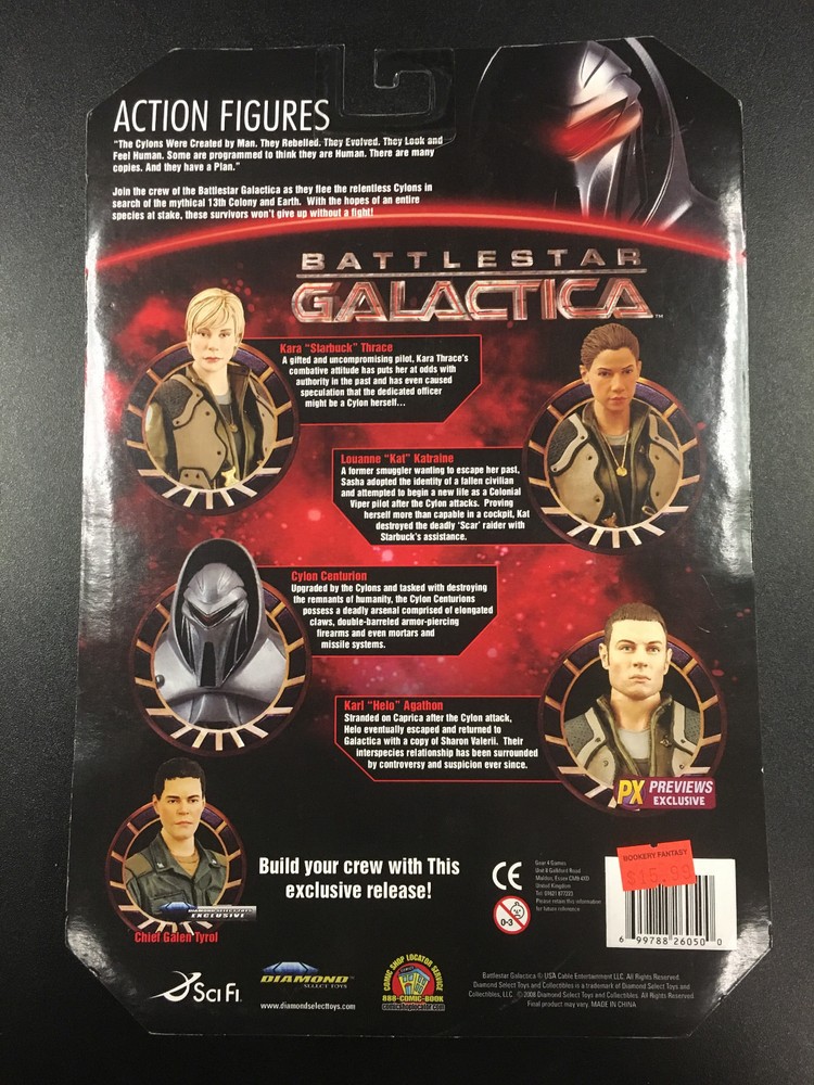 Battlestar Galactica Cylon Centurion Diamond Select Action Figure