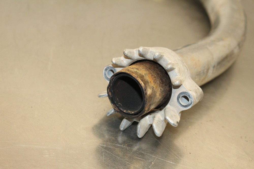 1978 Honda CX500 EXHAUST HEADER PIPE PAIR A420