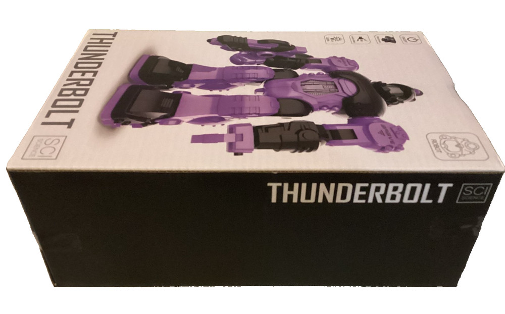 Three Stars THUNDERBOLT Figure Robot Walks, Sounds & Lights SCI Science