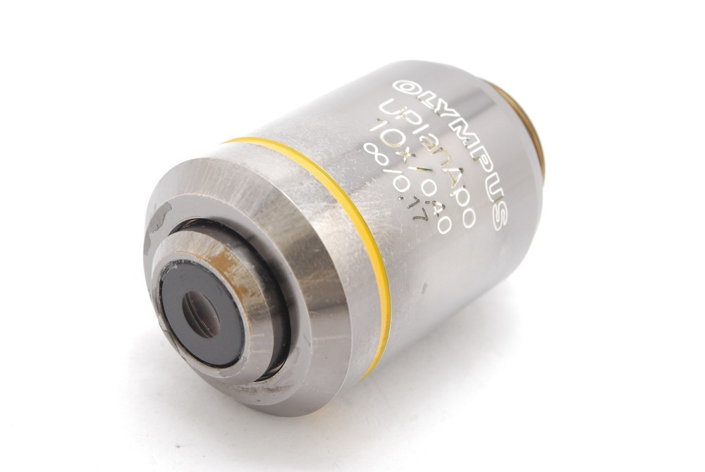 Olympus UPlanApo 10X/0.40 ∞ / 0.17 Microscope Objective Lens From Japan