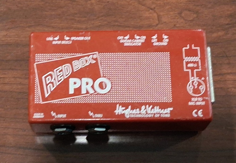 Hughes & Kettner Red Box Pro Analog Guitar Cabinet Simulator Processor, NICE***