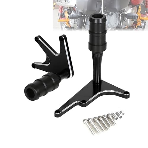 Monkey 125 Frame Sliders Falling Crash Protector Compatible with Monkey Black