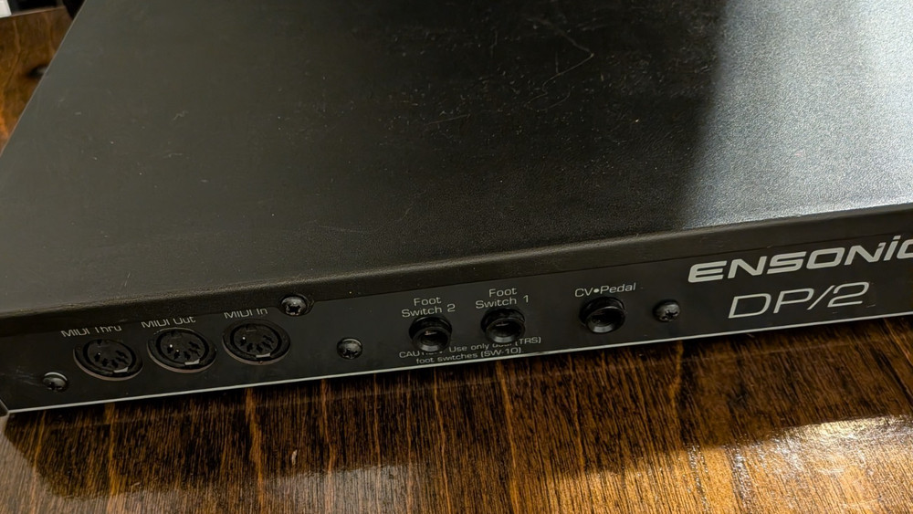 Ensoniq DP/2 DP2 Parallel Effects Processor Rack w/ Power Supply - low battery