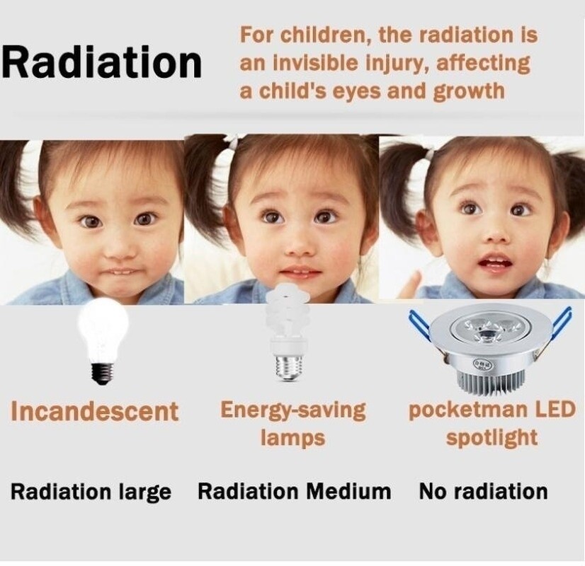 10 Pack LED Recessed Downlight Dimmable Adjustable Angle Ceiling Light 3W/4W/5W