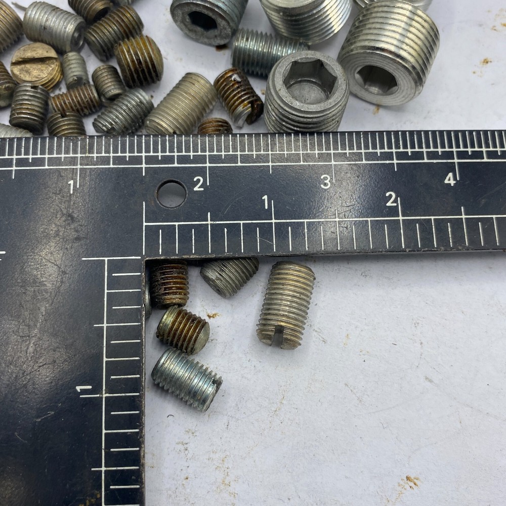LOT OF 53 ASSORTED THREAD INTERNAL HEX KEPALA PIPE PLUGS INSERT KIT 🎯