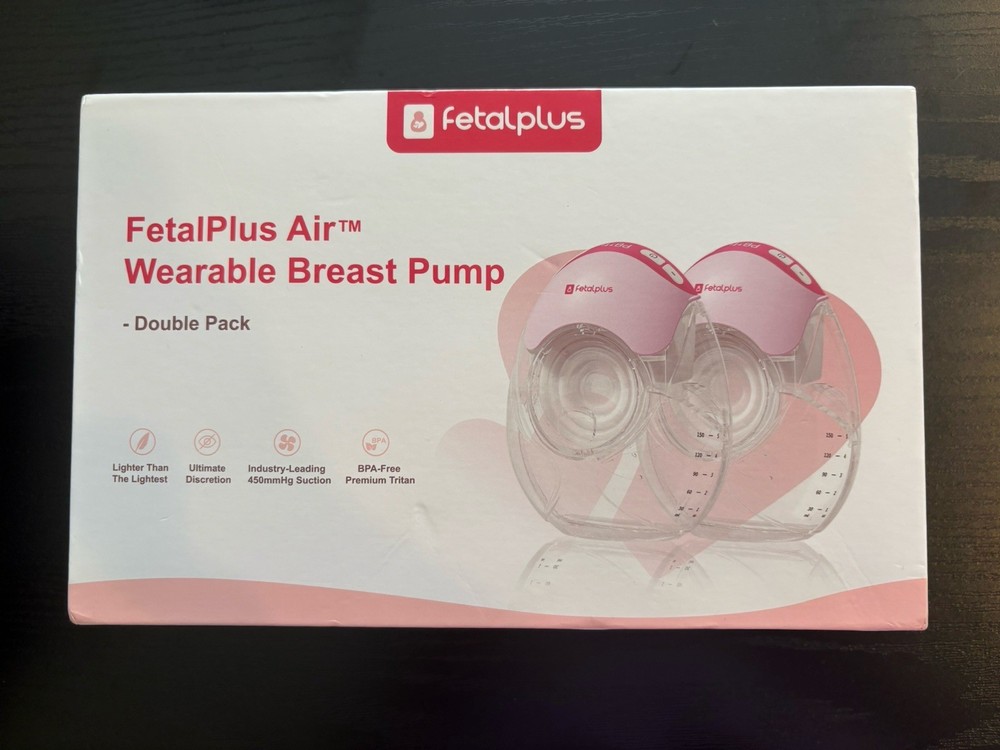 Fetalplus Air Wearable Breast Pump Double Pack