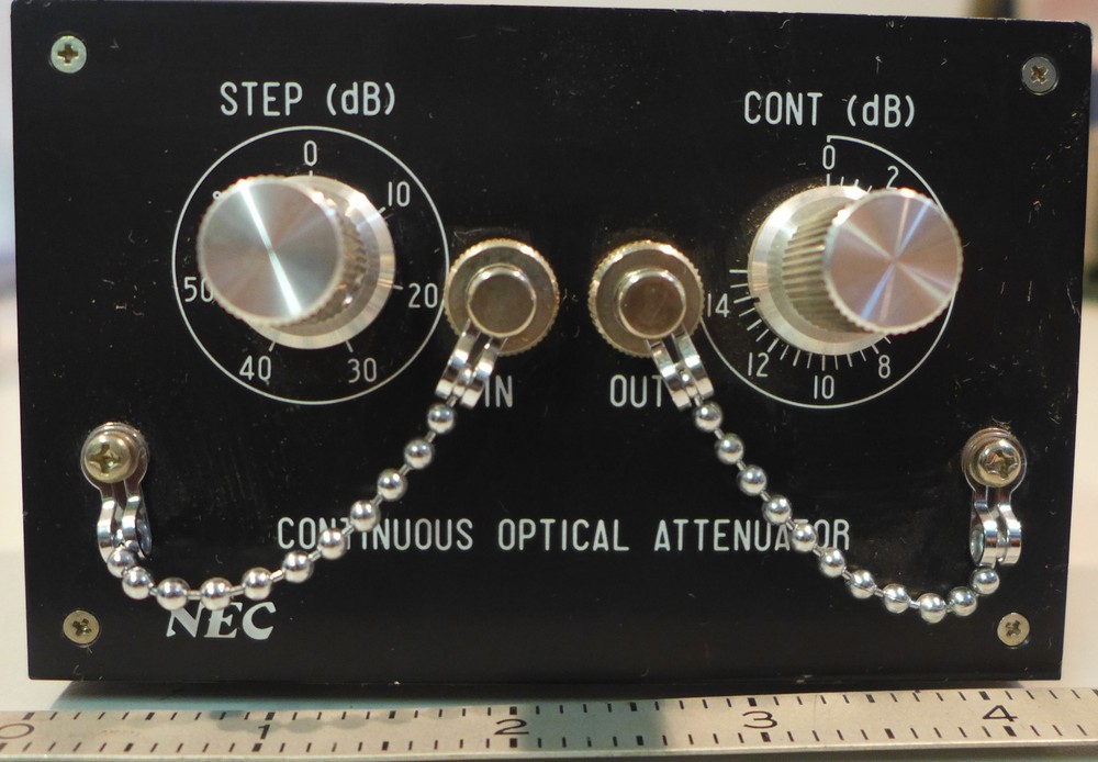 NEC Optical Attenuator Model OD-8511-DSB