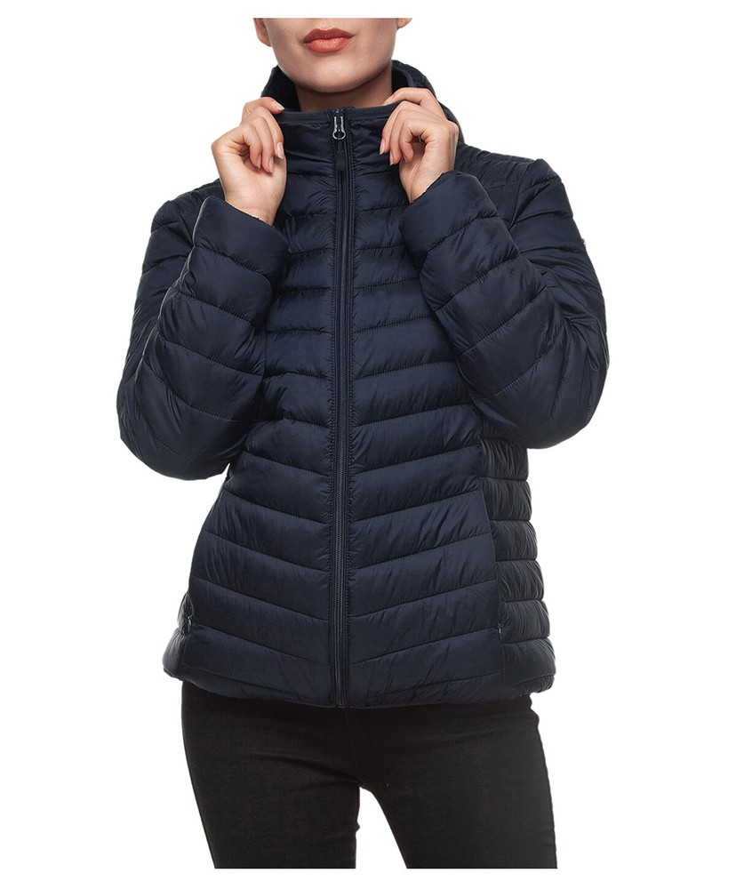 Rokka&Rolla Women's Lightweight Packable Puffer Jacket Winter Coat