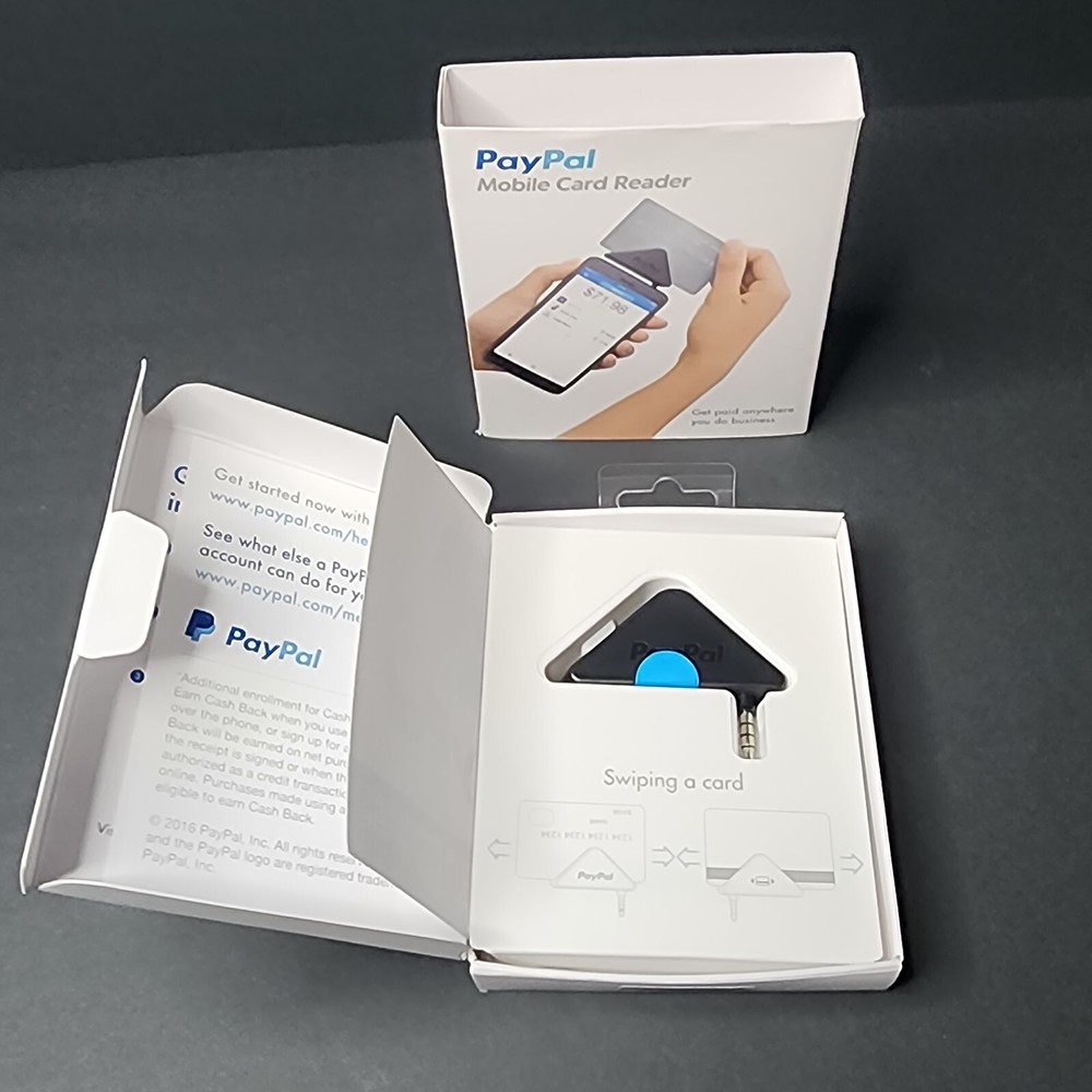 PayPal Mobile Card Reader / Triangular Swipe AUX Port Headphone Jack (READ DESC)