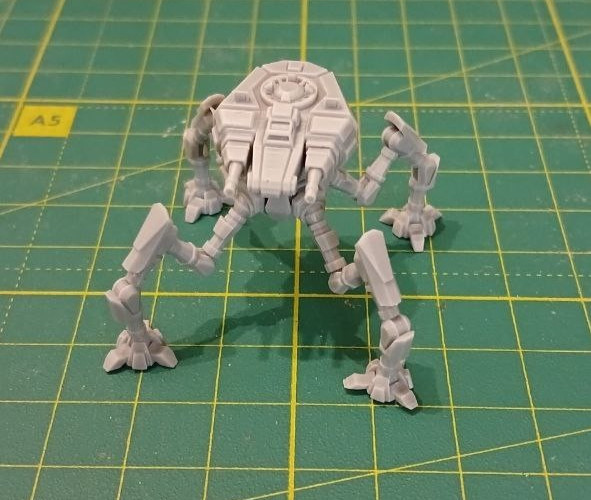 Tarantula, battletech game miniature