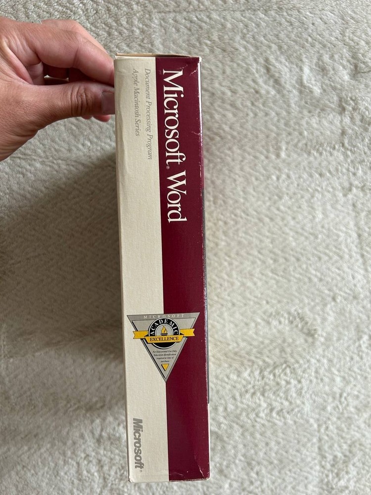 Microsoft Word 4.00 AE for Apple Macintosh Systems