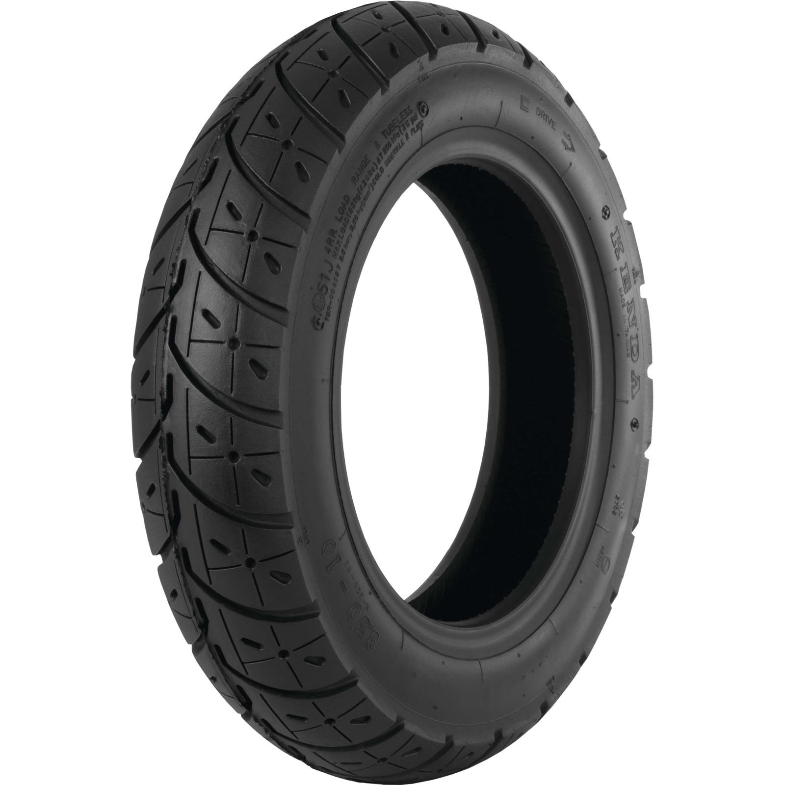 K329 Scooter Tire - Front or Rear - Tube Type 2.50-10 TT- 4-Ply 33J 043291032B0