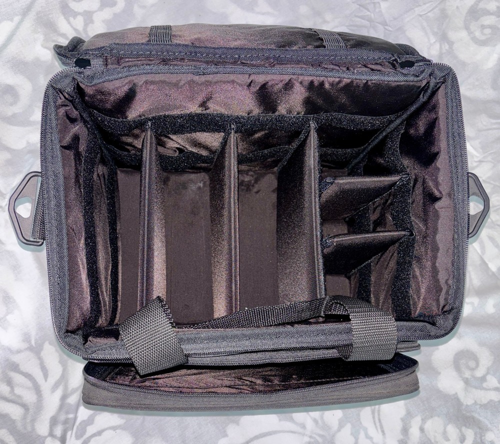 Waller Pilot Flight Bag, Black, Excellent Condition