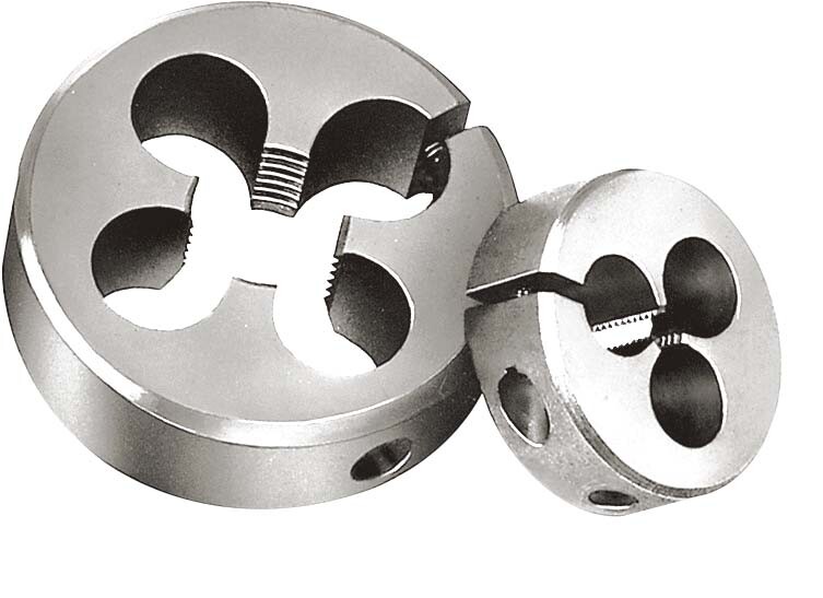 1-1/2" Round Adjustable Split Die, RH Thread, Carbon, Screw Adjust Type by MDX