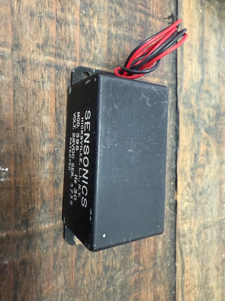 Vintage Avionics Sensonics 395 Vibration Motion Sensor