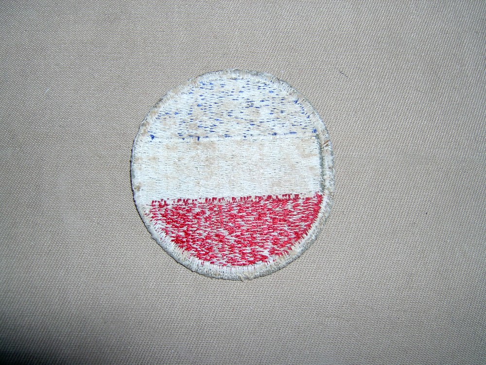 US Army Ground Forces silver border variation