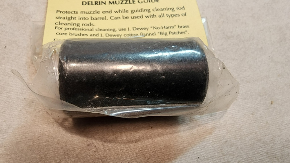 J. Dewey Delrin Muzzle Guide #M-14-1, Safe Bore Cleaning Tool